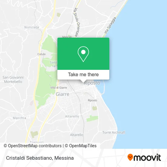 Sebastiano Cristaldi map