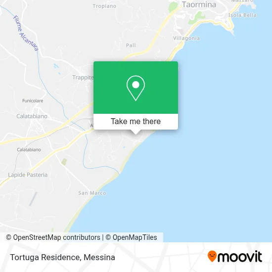 Tortuga Residence map