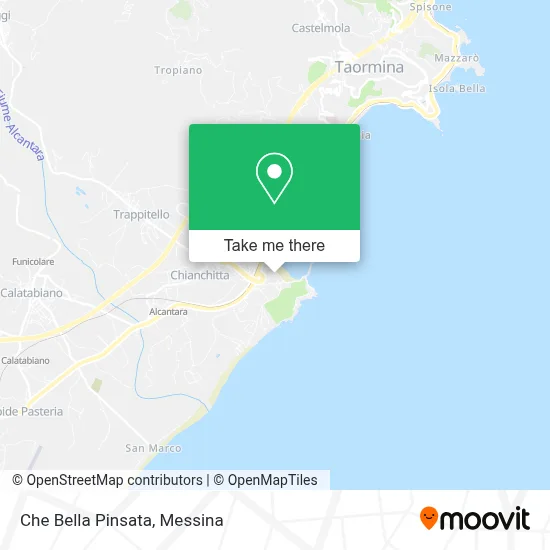 Che Bella Pinsata map