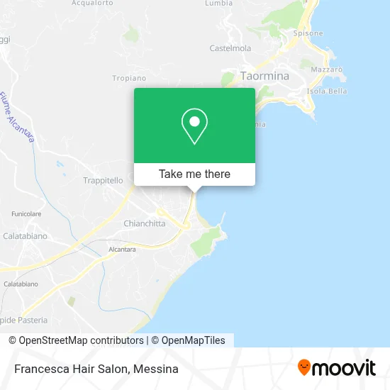 Francesca Hair Salon map