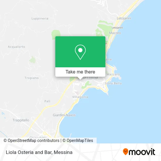 Liola Osteria and Bar map