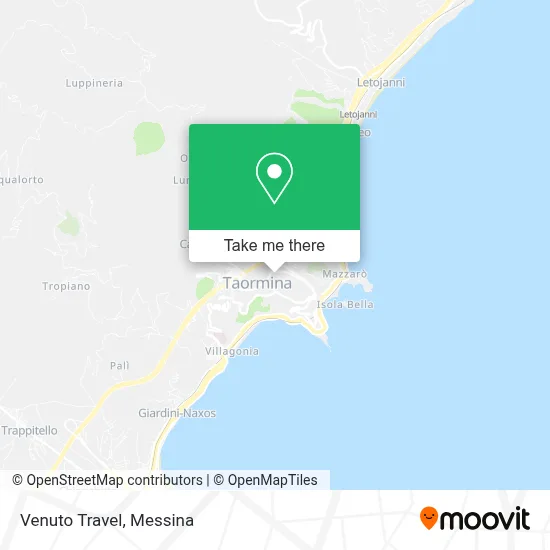 Venuto Travel map