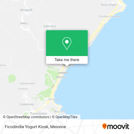 Ficodindia Yogurt Kiosk map