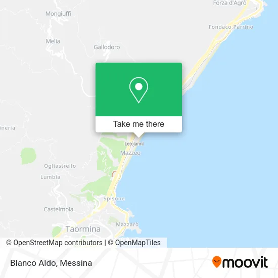 Blanco Aldo map