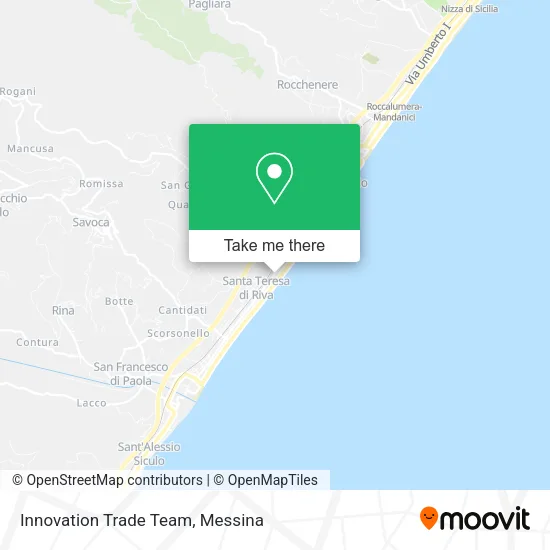 Innovation Trade Team map