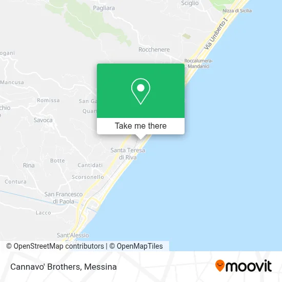 Cannavo' Brothers map