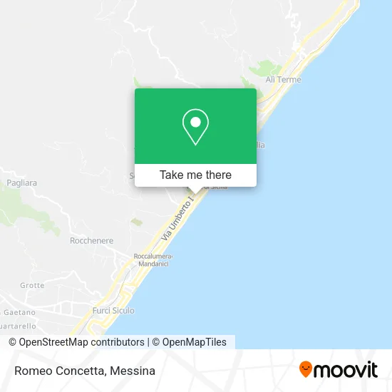 Romeo Concetta map