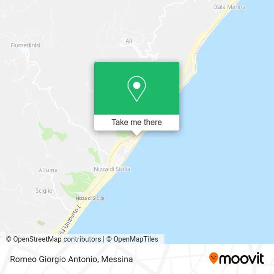 Giorgio Antonio Romeo map