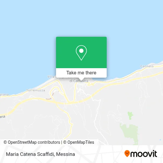 Maria Catena Scaffidi map