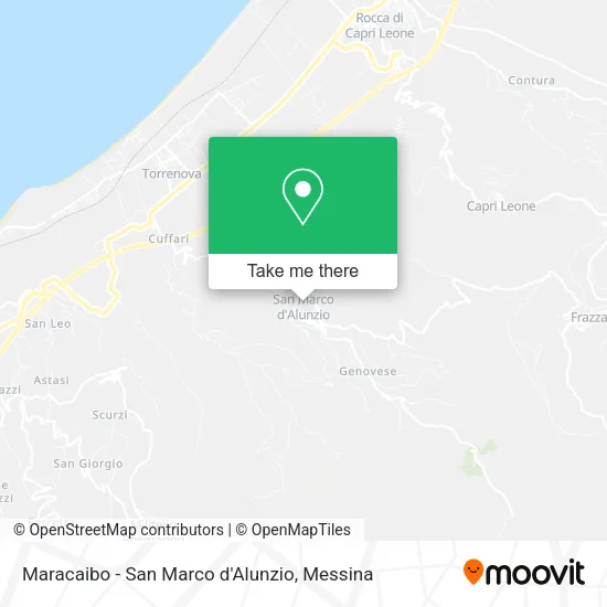 Maracaibo - San Marco d'Alunzio map