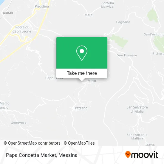 Papa Concetta Market map