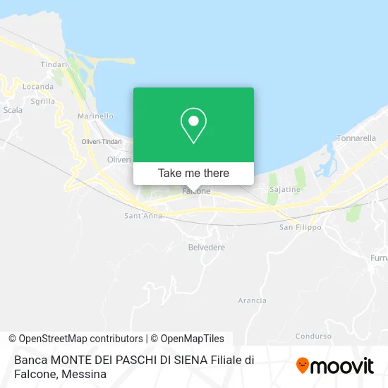 Banca MONTE DEI PASCHI DI SIENA Filiale di Falcone map