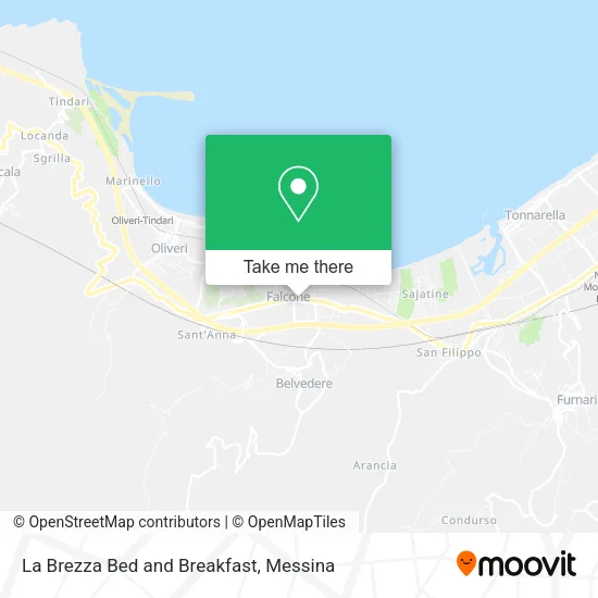 La Brezza Bed and Breakfast map