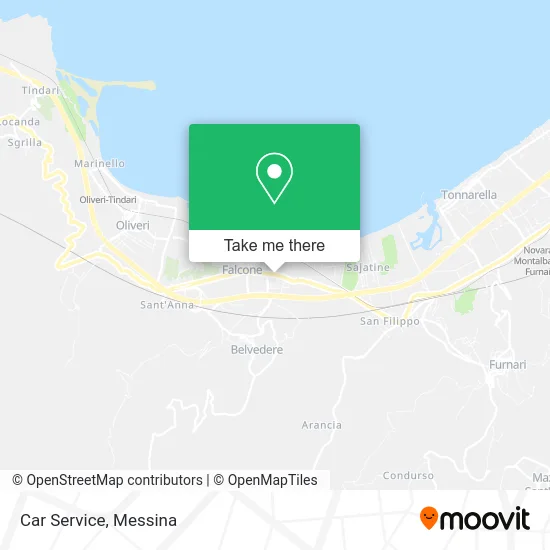 Car Service map