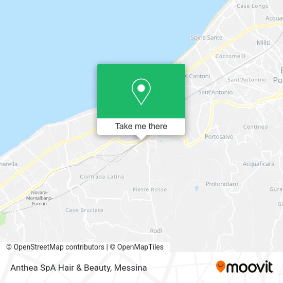Anthea SpA Hair & Beauty map