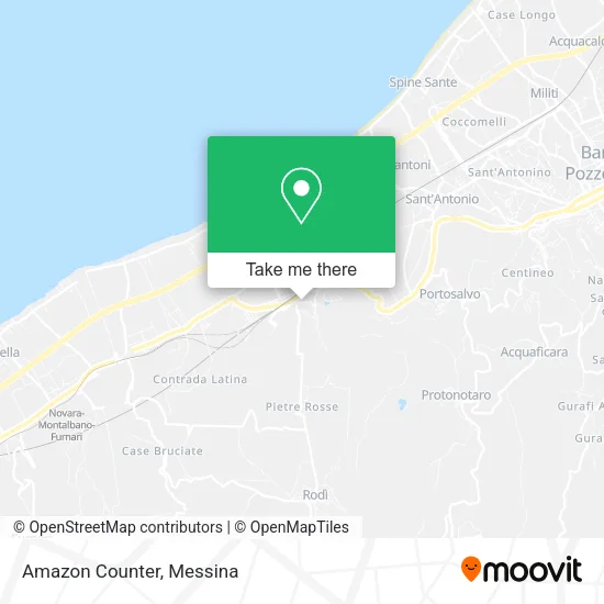 Amazon Counter map