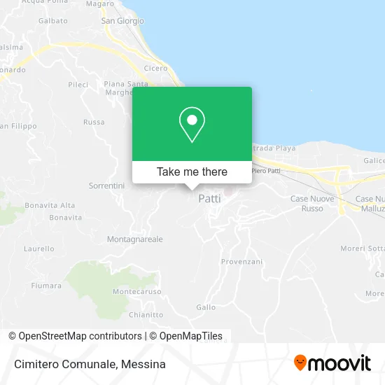 Cimitero Comunale map
