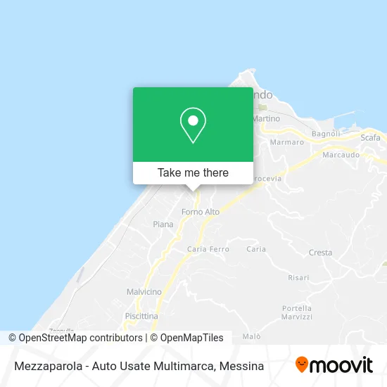 Mezzaparola - Used Cars Multibrands map
