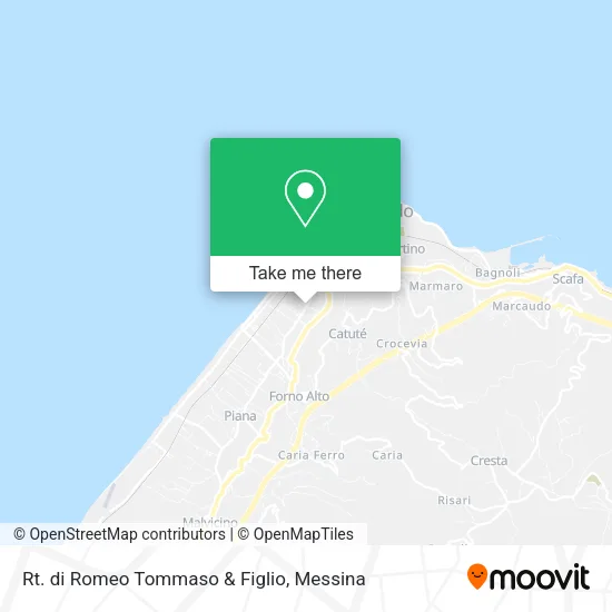 Rt. di Romeo Tommaso & Figlio map