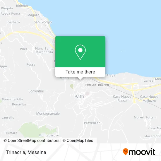 Trinacria map