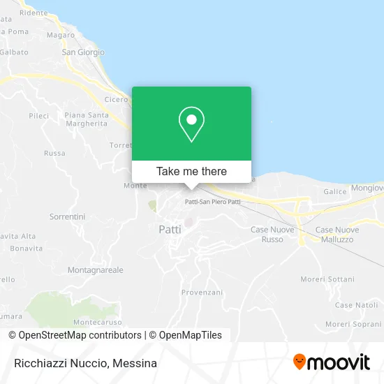 Ricchiazzi Nuccio map