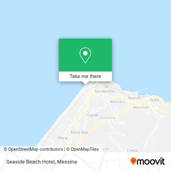 Seaside Beach Hotel map