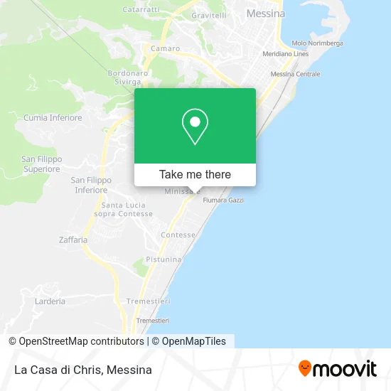 La Casa di Chris map