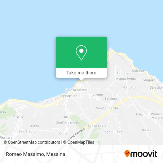 Romeo Massimo map