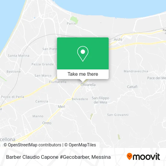 Barber Claudio Capone #Gecobarber map