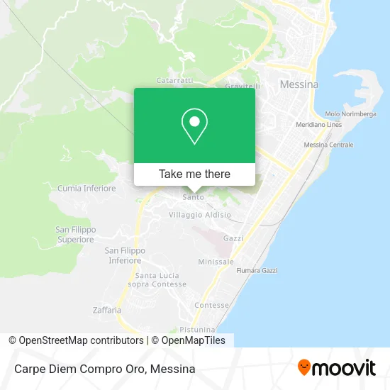 Carpe Diem Gold Buyer map