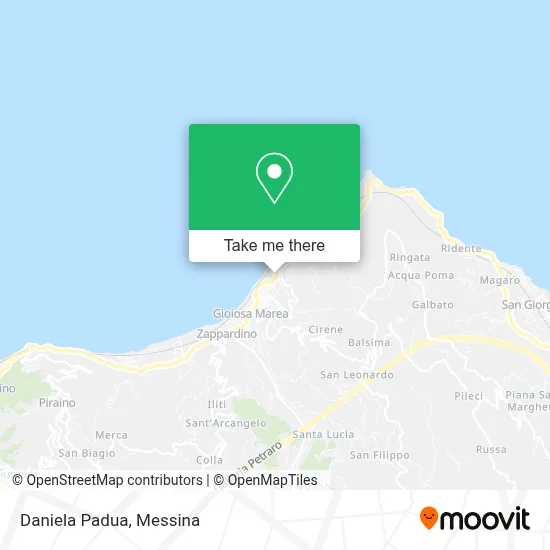 Daniela Padua map