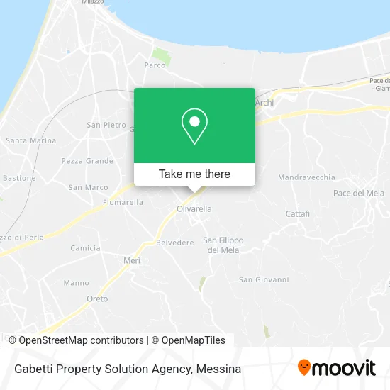 Gabetti Property Solution Agency map