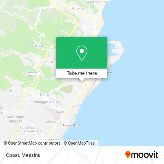Coast map