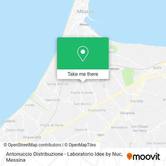 Antonuccio Distribuzione - Laboratorio Idee by Nuc map