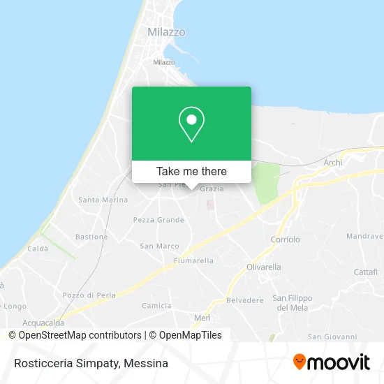 Rosticceria Simpaty map