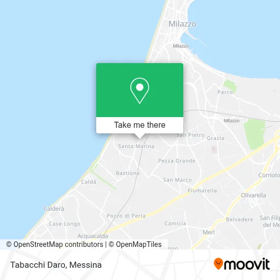 Tabacchi Daro map