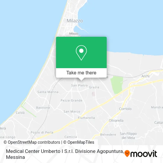 Medical Center Umberto I S.r.l. Divisione Agopuntura map
