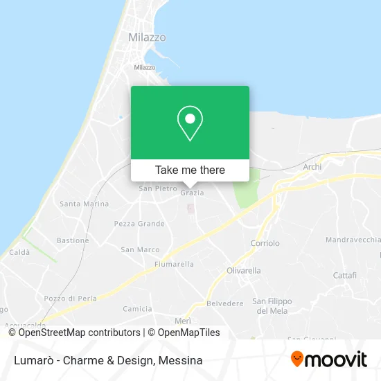 Lumarò - Charm & Design map