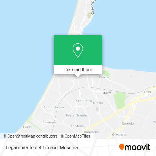 Legambiente del Tirreno map