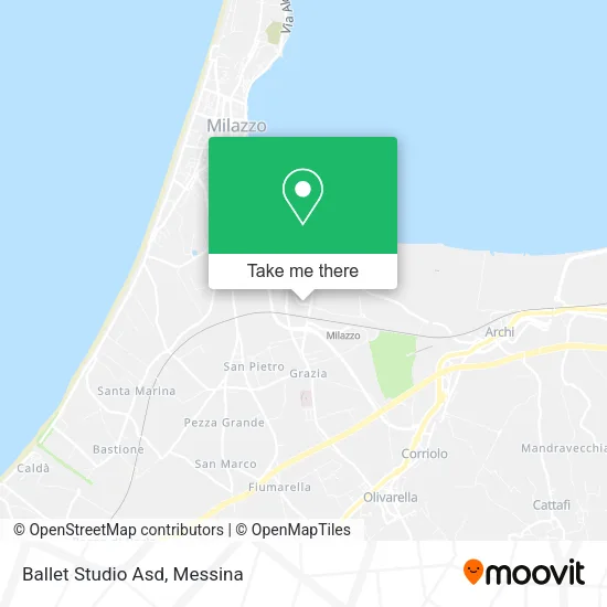 Ballet Studio Asd map