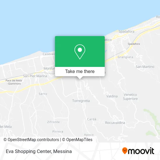 Eva Shopping Center map