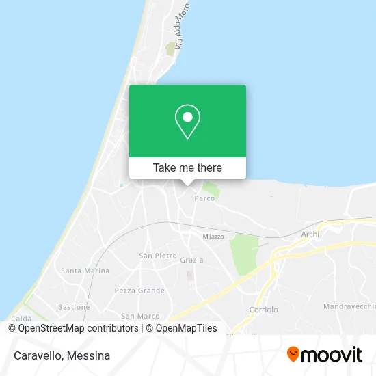 Caravello map