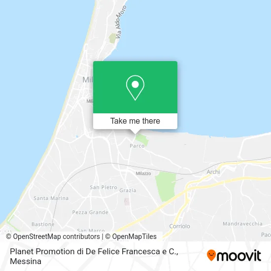 Planet Promotion by De Felice Francesca and Company map