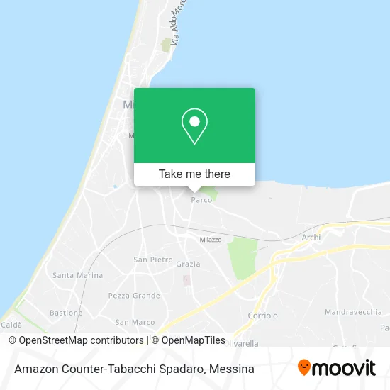 Amazon Counter-Tabacchi Spadaro map