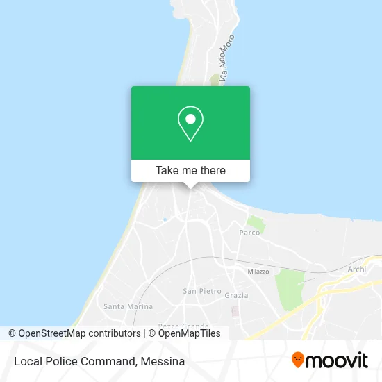 Local Police Command map