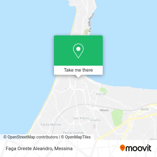 Faga Oreste Aleandro map