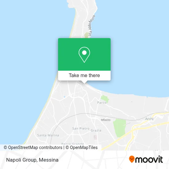 Napoli Group map