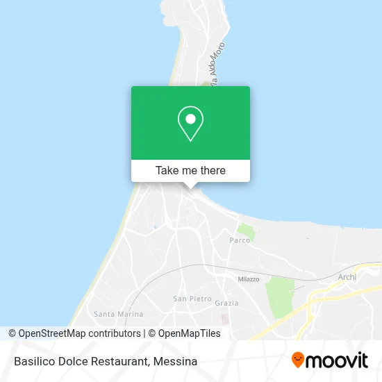 Basilico Dolce Restaurant map