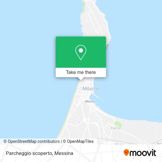 Parcheggio scoperto map