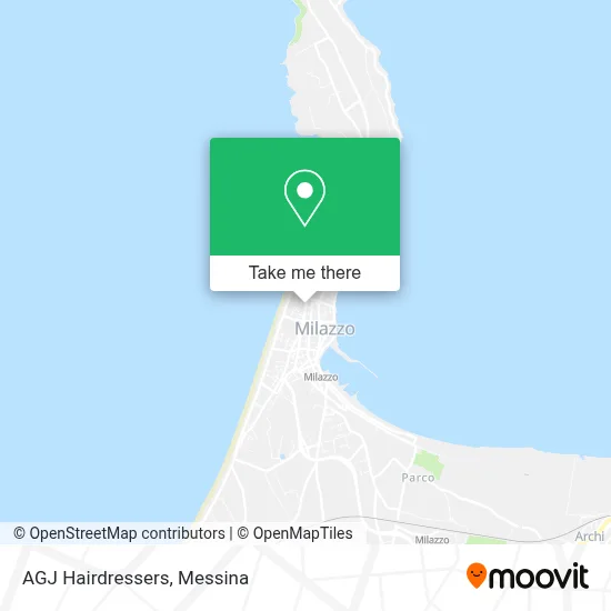 AGJ Hairdressers map